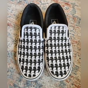 EUC Vans X Karl Lagerfeld Slip on Shoes